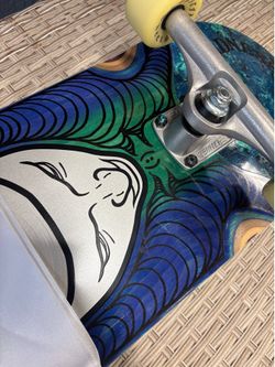 Custom built skateboard