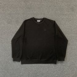 Carhartt Black Ribbed Crew Neck Sweatshirt
