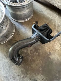 Corvette z06 carbon fiber K&N cold air intake