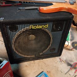 Roland Kc-550  15 Inch Suck Powered Pa Speaker With Eq