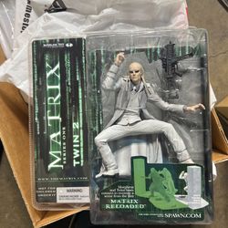 McFarlane The Matrix Reloaded Series One Twin 2 Parking Garage Scene