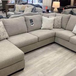 Sectional In Stock For Immediate Delivery 