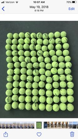 Used Tennis Balls