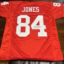 San Francisco 49Ers, Brent Jones Signed Jersey