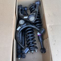 2020 tundra oem struts, shocks, and upper control arm 
