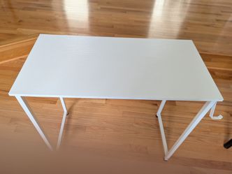 Slim and modern office desk