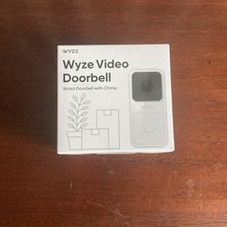 Wyze Video Doorbell - New And Still In Box 