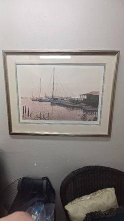 Franklin A. Saye "Silient Season" #496/600 certified collectable ART.