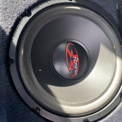 Amp And Subwoofer 