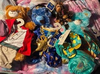 Disney Aladdin build a bear sets new with tags
