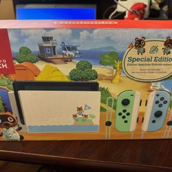 Nintendo switch (Animal Crossing Edition)
