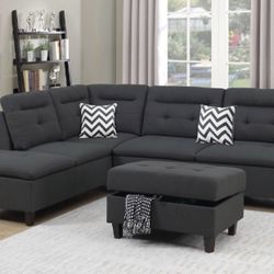 Sectional&ottoman 