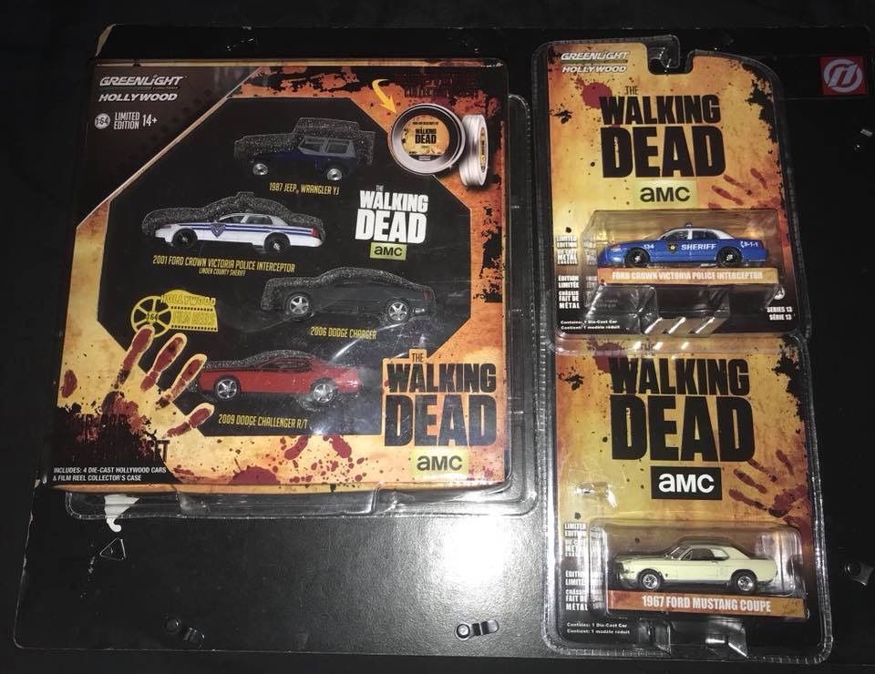 GREENLIGHT Hollywood The Walking Dead Collector Set & Singles