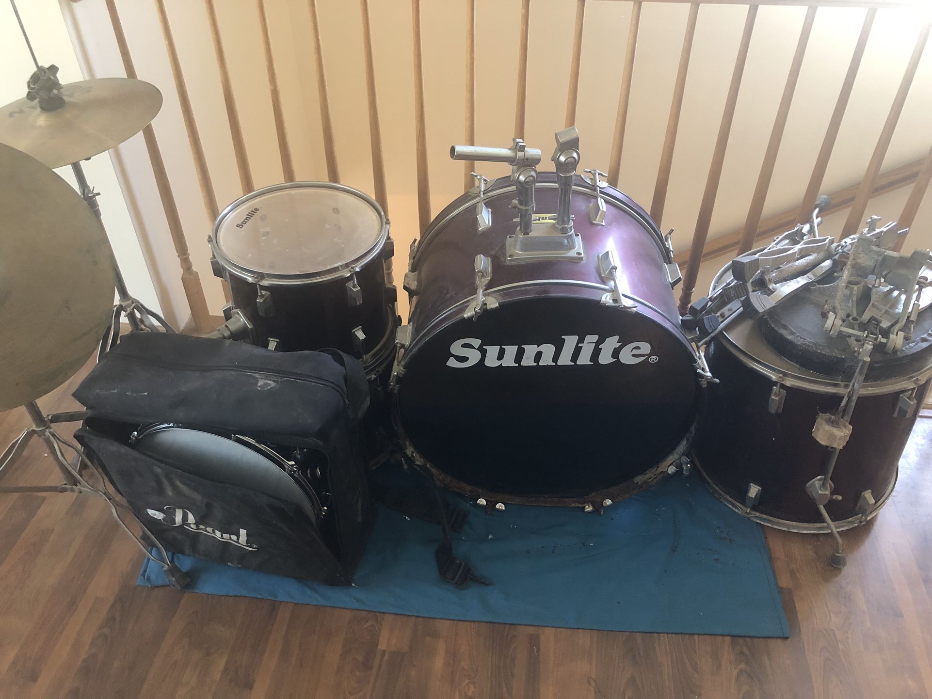 7piece Drum Set