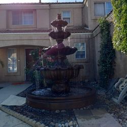 Water Fountain 8'h × 6'w