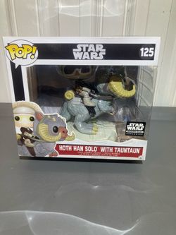 Funko pop star wars 125 Hoth Han Solo With Tauntaun