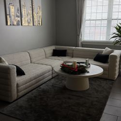 LIKE NEW CB2 SECTIONAL SOFA 4-PIECE