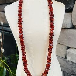 Vintage Amber Necklace 