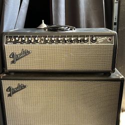 Fender Bassman 500 Amp Half stack 