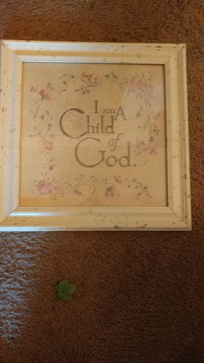 "I am a child of God" picture