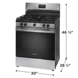 Frigidaire 30" Gas Range FCRG3052BS