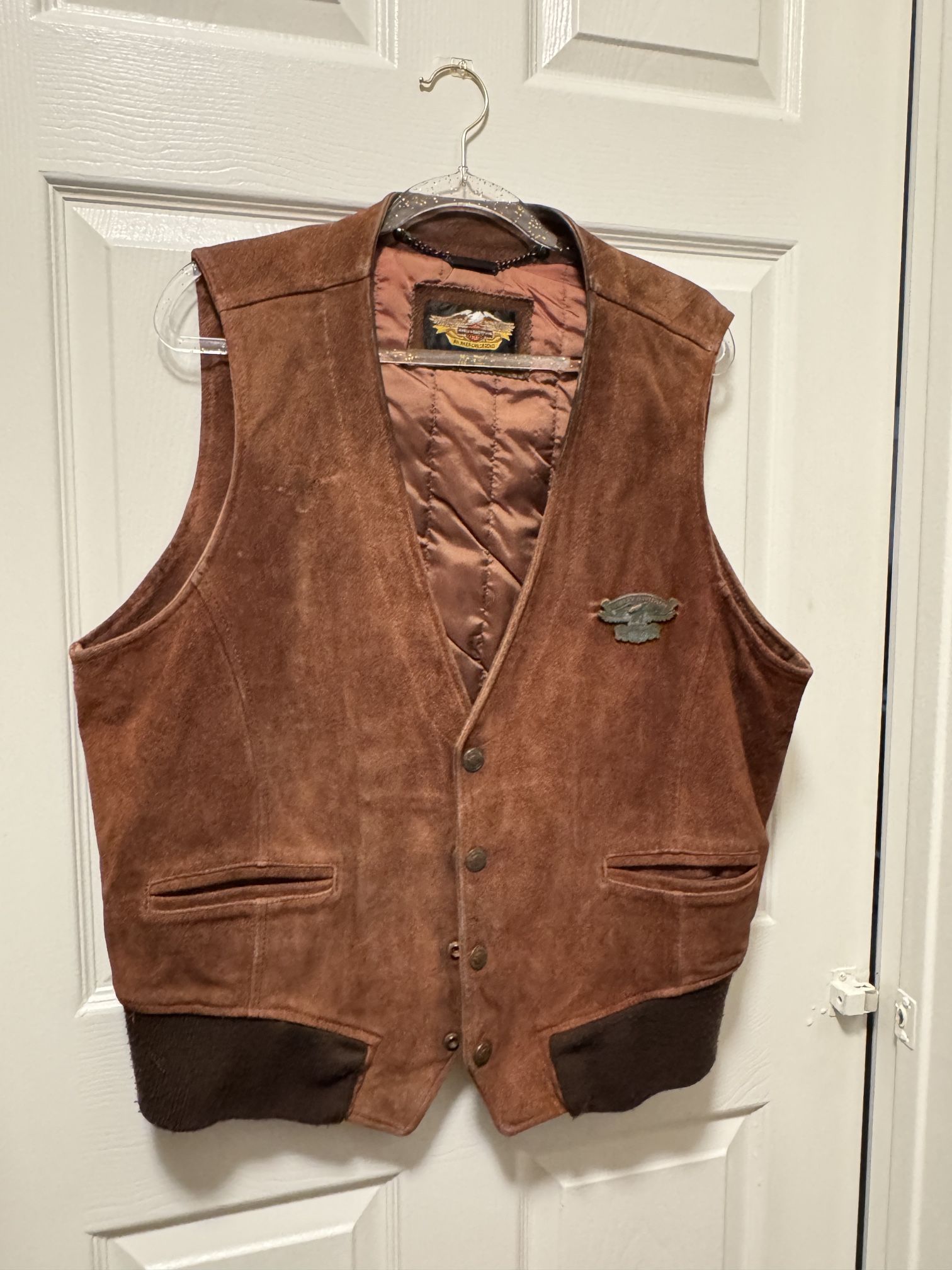 Vintage Genuine Leather Vest