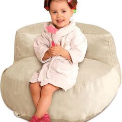 “New”Stylish Memory Foam Bean Bag  Chair W/back Support(velvet Cover)kids&teens(retail$79