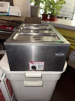 3 Compartment Food Warmer