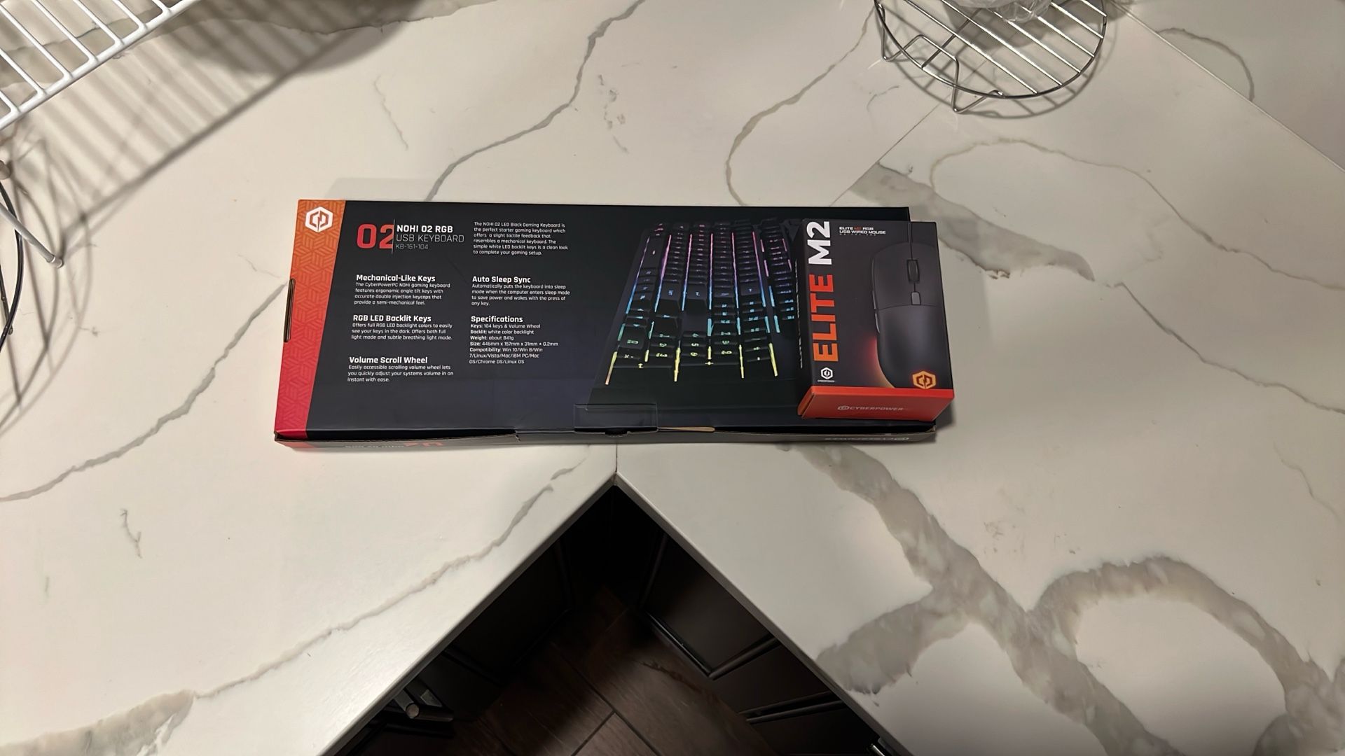 Cyberpower Keyboard And Mouse Set Up