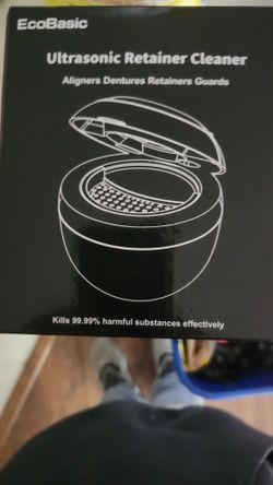 EcoBasic 2-in-1 Ultrasonic Cleaner & UV-C Sanitizer