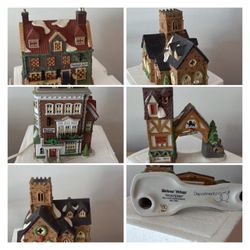 Department 56 Heritage Village Dickens. Selling 14 items in one lot