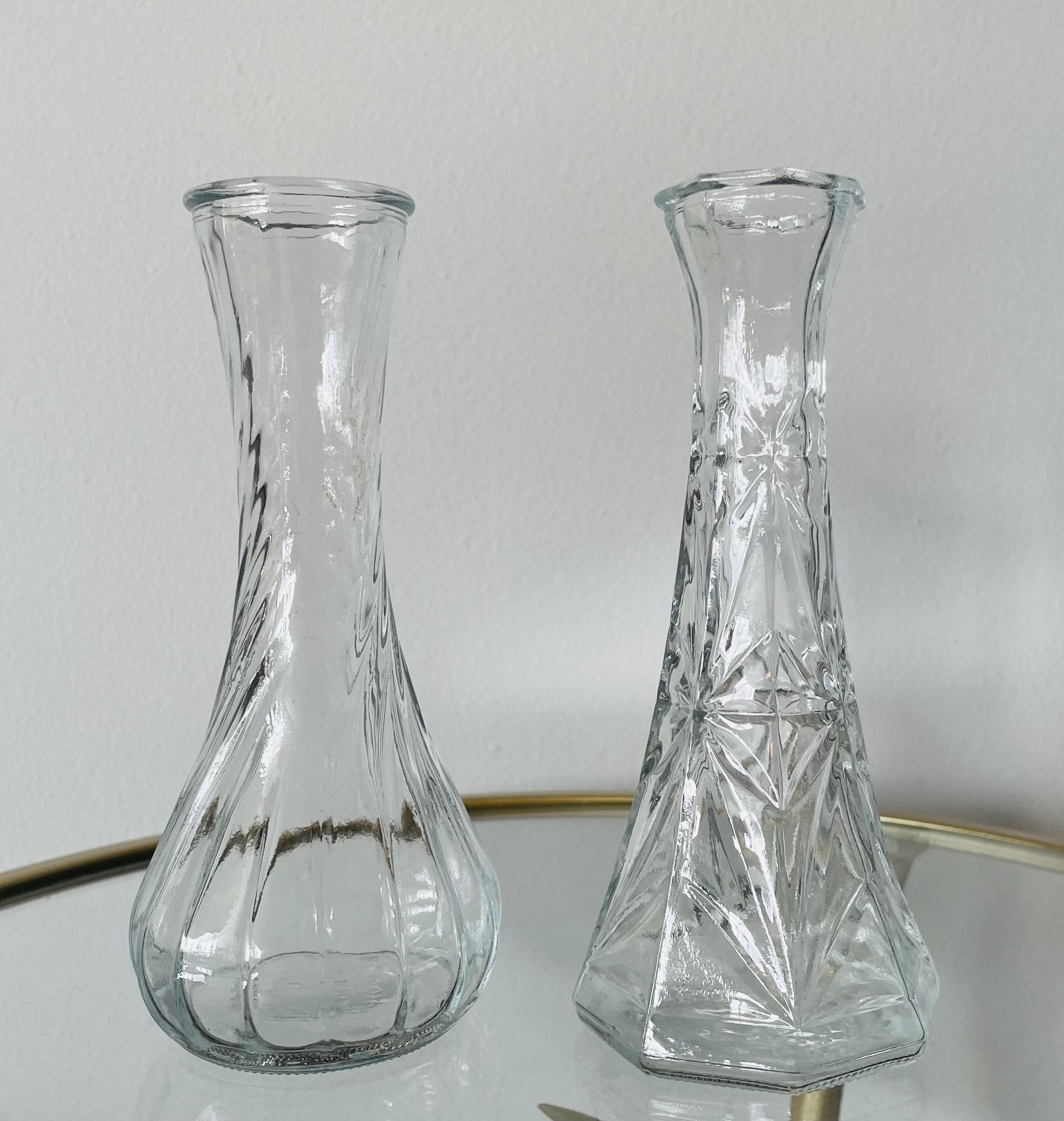 22 Glass Bud Vases