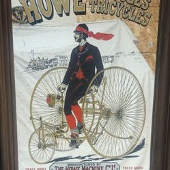 Antique Advertising Mirror