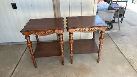 Antique side tables