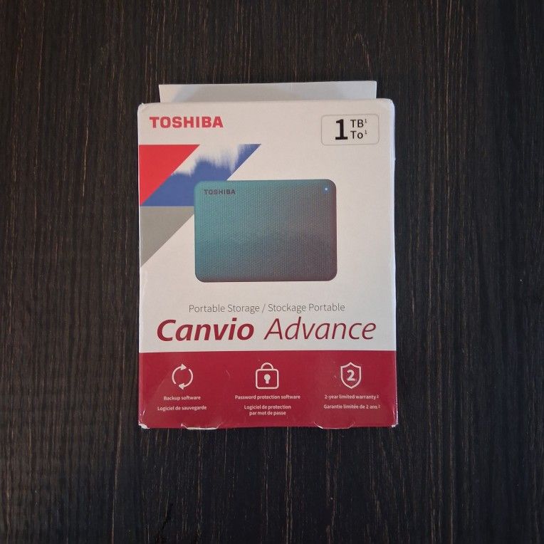 1 Terabyte External Storage