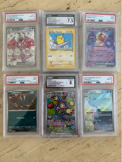 Pokemon Slabs - Lot 1 - Pikachu, Charizard, Mimikyu and others - $98 - obo