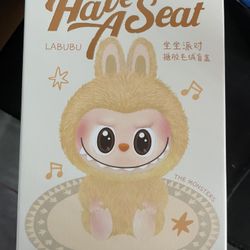 Labubu Authentic  “monsters Have A Seat Version”