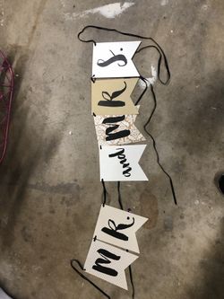 Mr. and Mrs. banner