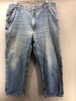 Men’s Carhartt Carpenter Jeans 42x32 Original Fit