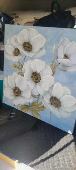 Wall decor dogwood blossoms