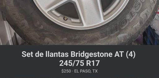 Tire set of 4