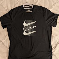 Nike Graphic Men's T-Shirt, Black - Size 2XL