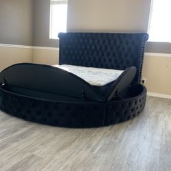 Brand New In Box Queen Bed Frame With Mattress (Read Description Below)