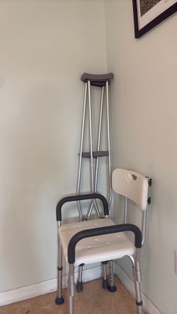 FREE Crutches and shower chair
