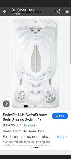 14 ft 30k plus swim life swim spa //////