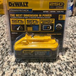 20 Volt Dewalt Power Stack Battery