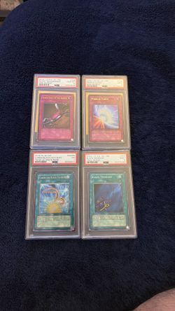 Yugioh graded slabs