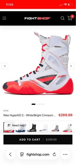 Nike HyperKO 2 Boxing Shoes 9.5M