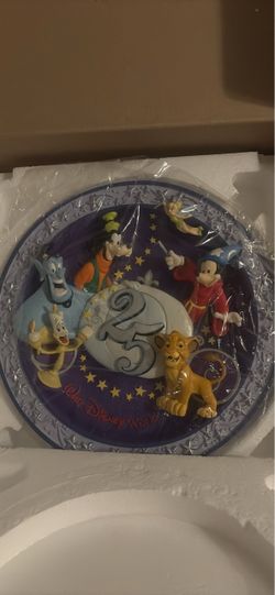 Walt Disney World 25th Anniversary Collector Plate