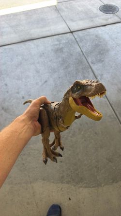 Trex Jurassic world toy